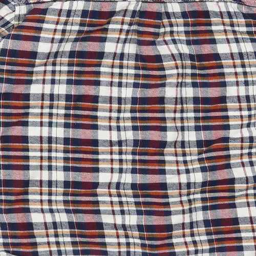TU Boys Red Check  Basic Button-Up Size 11 Years