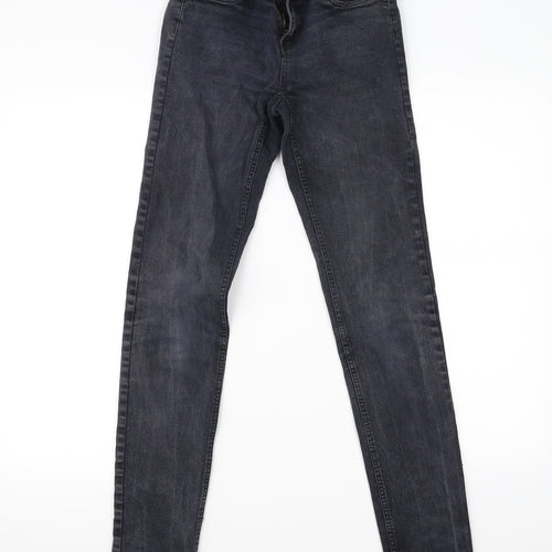 Saint Tropez Womens Grey   Skinny Jeans Size 8 L30 in