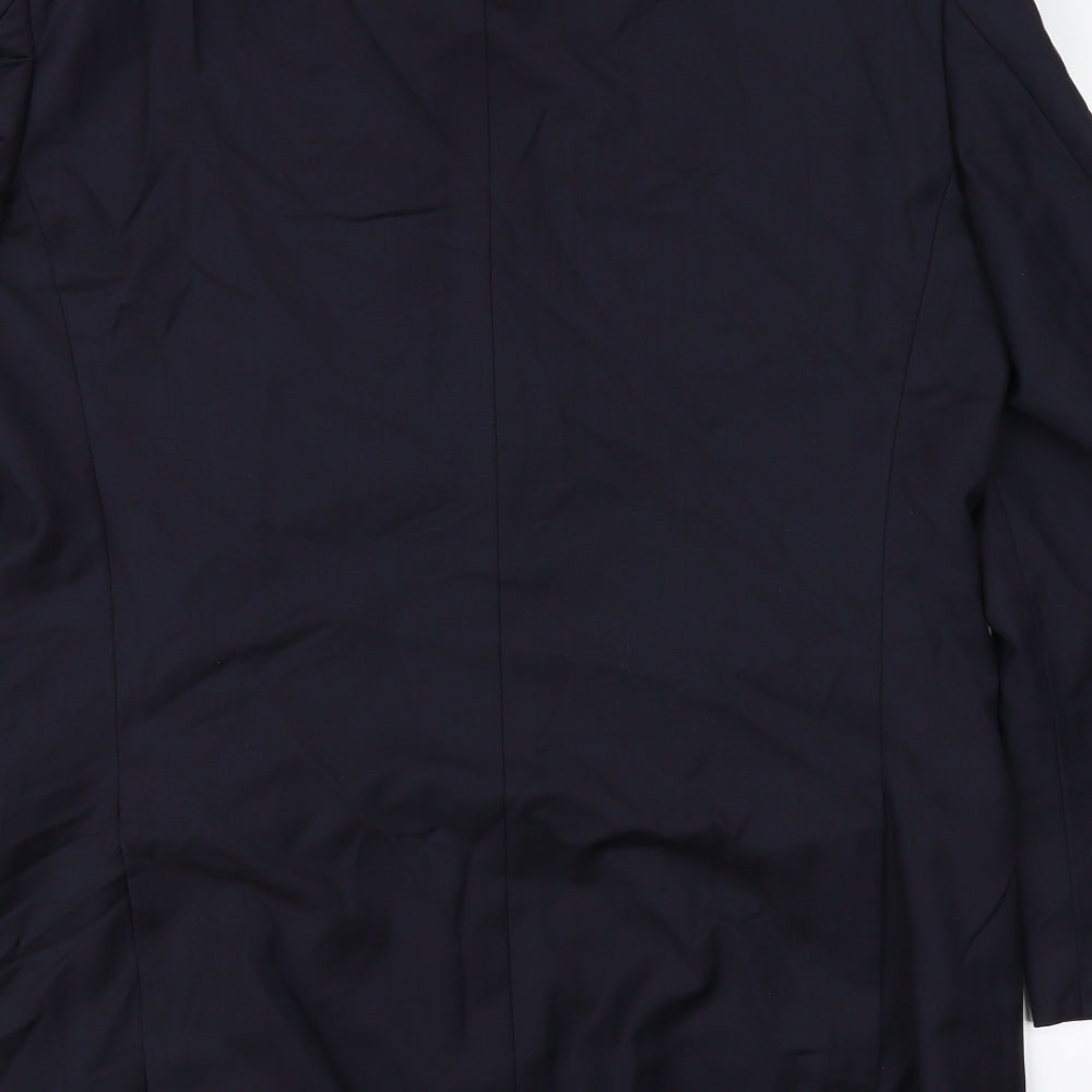 T.M.Lewin Mens Black   Jacket Blazer Size 42