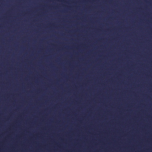 BM Womens Blue Floral  Pullover Jumper Size M