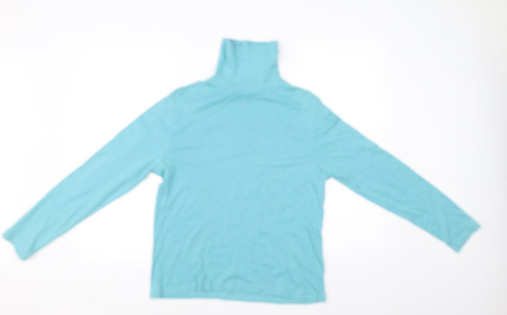 EWM Womens Blue Pullover Jumper Size 14