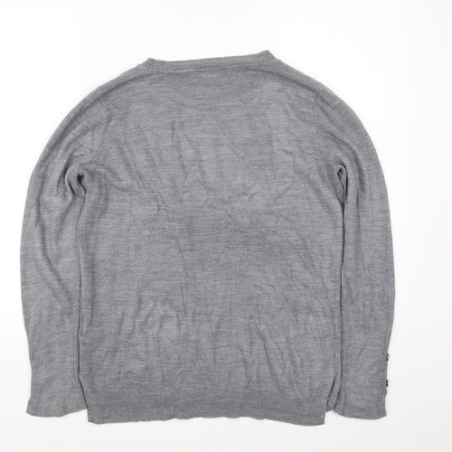 Primark Womens Grey   Pullover Jumper Size S