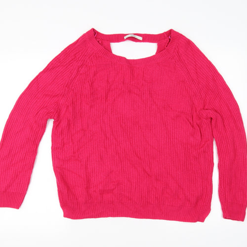 George Womens Orange   Pullover Jumper Size 14