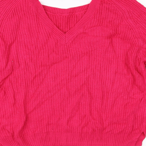 George Womens Orange   Pullover Jumper Size 14