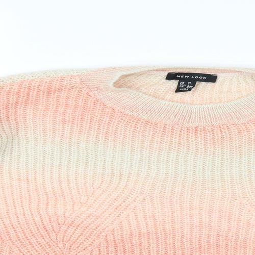New Look Womens Pink   Pullover Jumper Size M