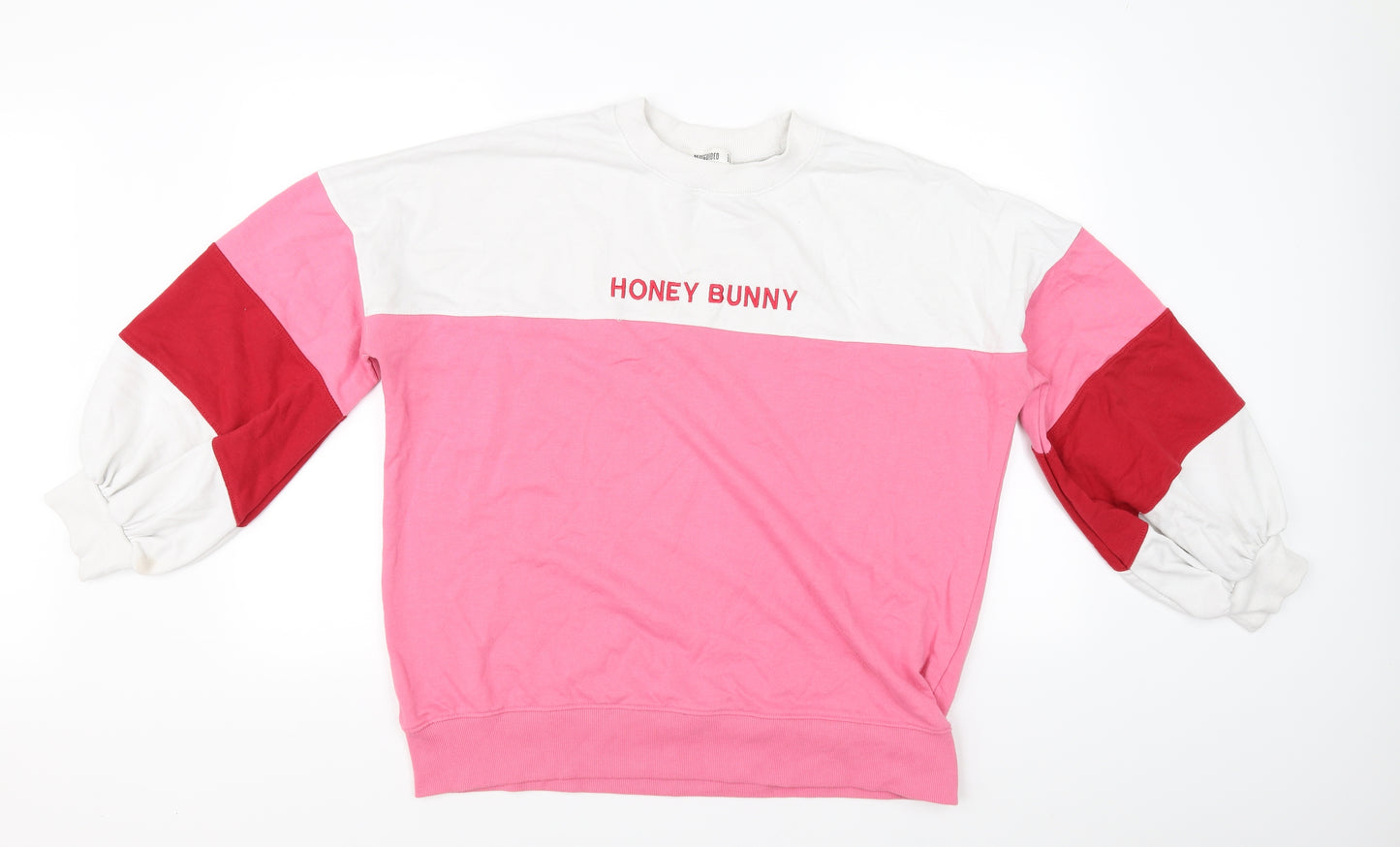 Misguided  Womens Pink   Pullover Jumper Size 10