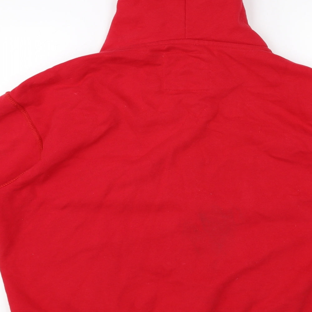Cedar Wood State Mens Red   Full Zip Jumper Size XL