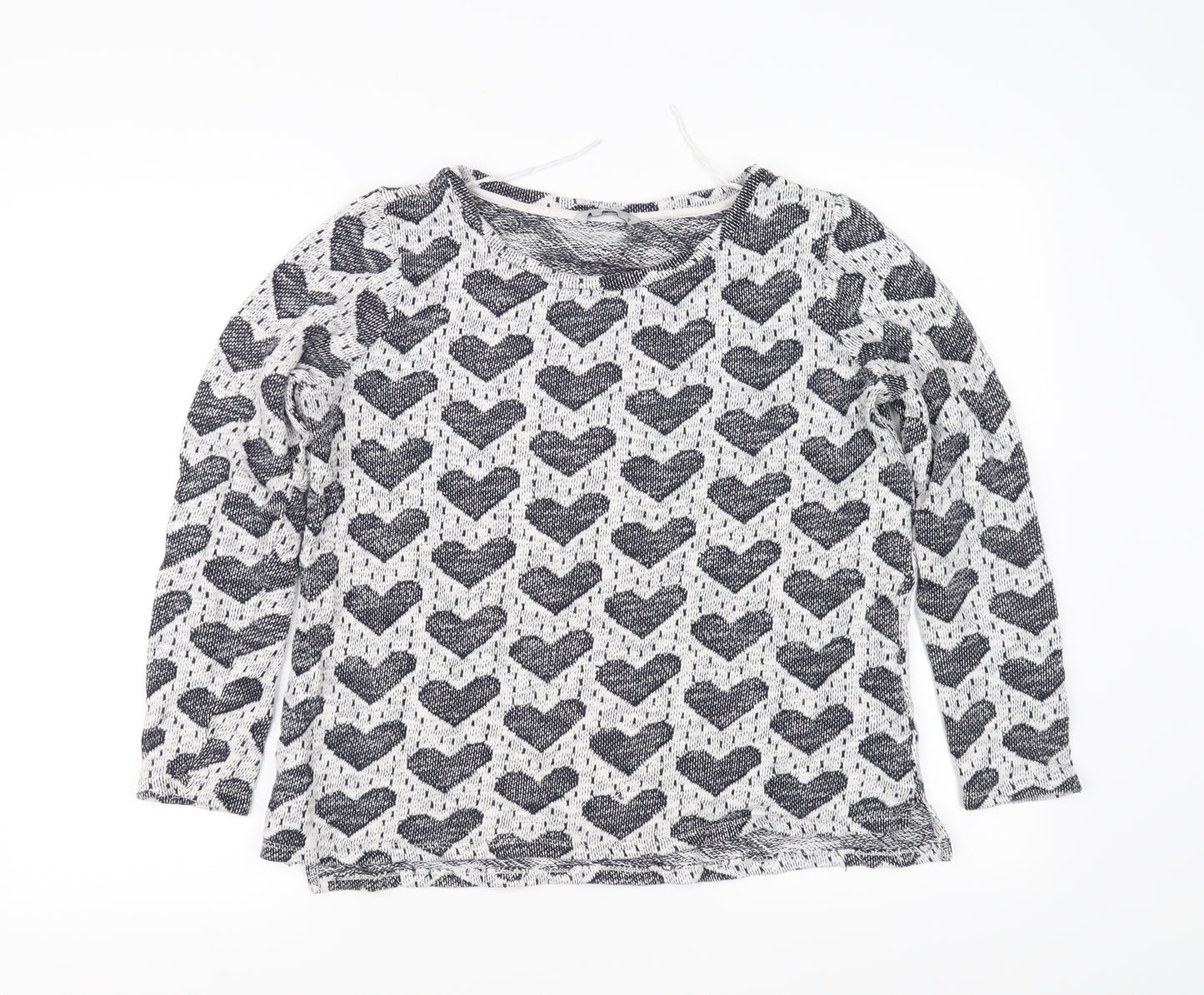 TU Womens Silver   Pullover Jumper Size 12