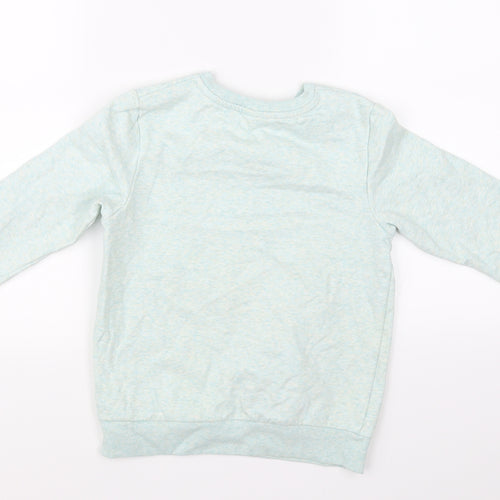 F&F Girls Blue   Pullover Jumper Size 9-10 Years
