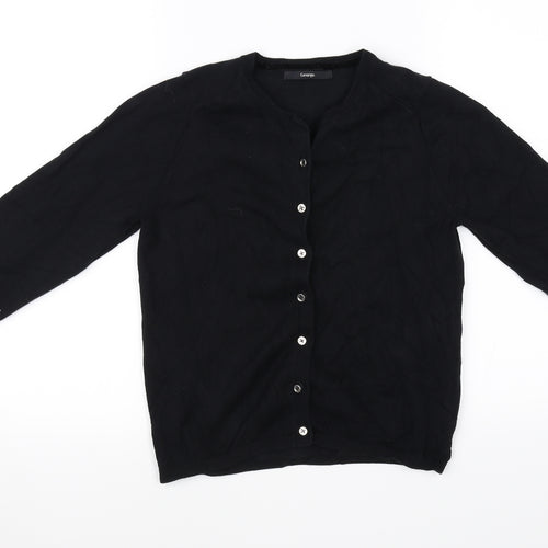 George Girls Black   Cardigan Jumper Size 12-13 Years