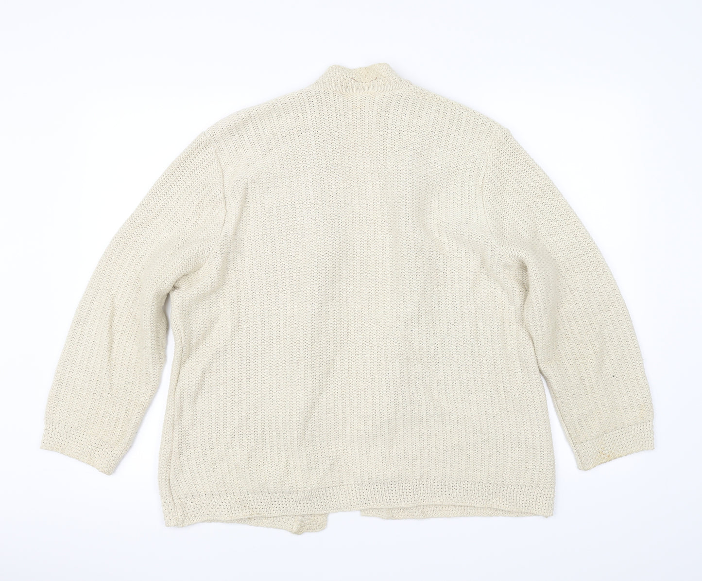 Eastex Womens Ivory   Cardigan Jumper Size 20