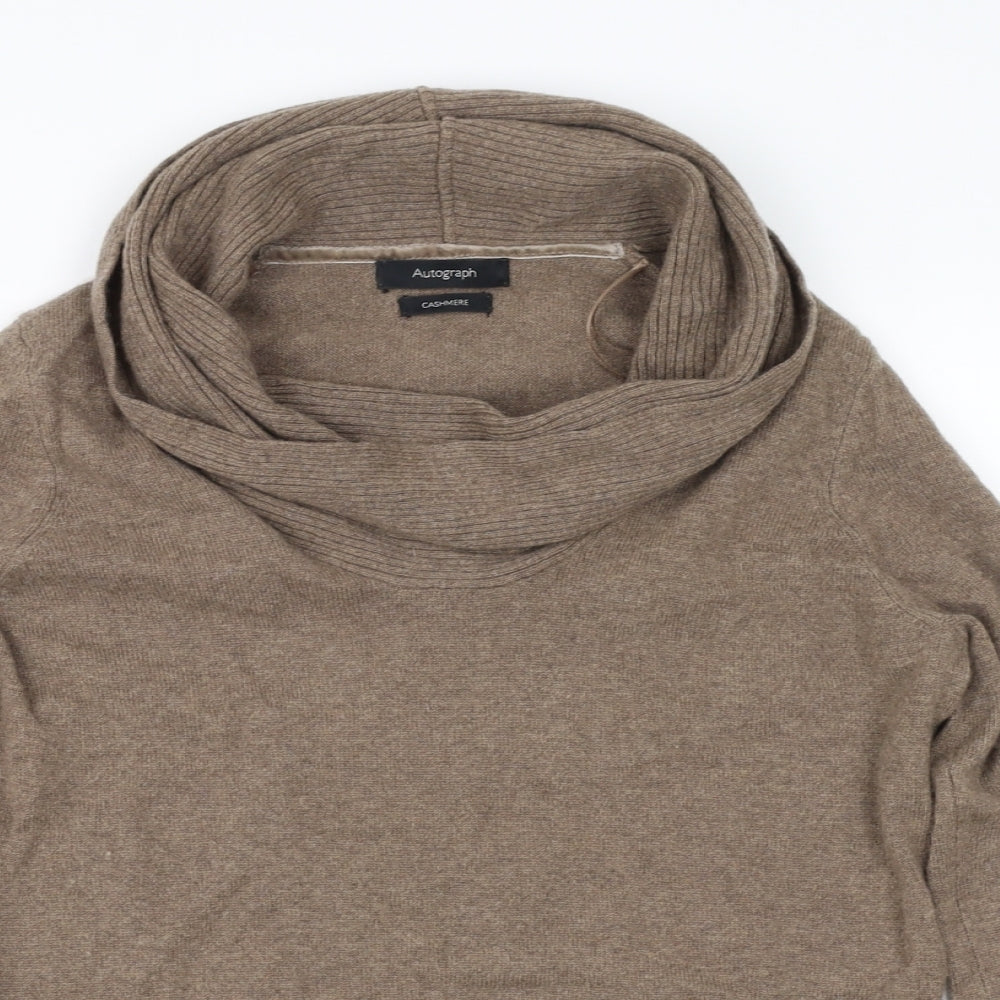 Marks and Spencer Womens Beige   Pullover Jumper Size 8