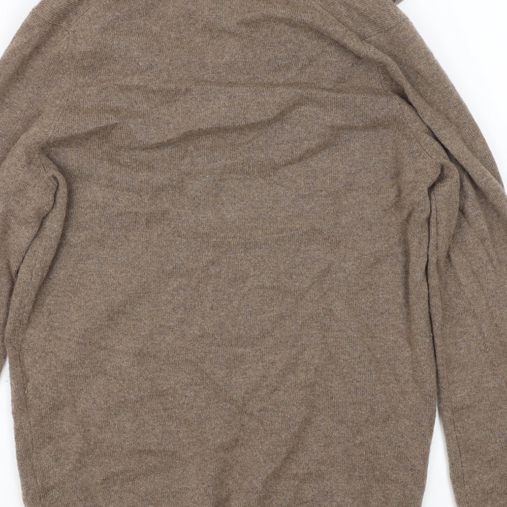 Marks and Spencer Womens Beige   Pullover Jumper Size 8