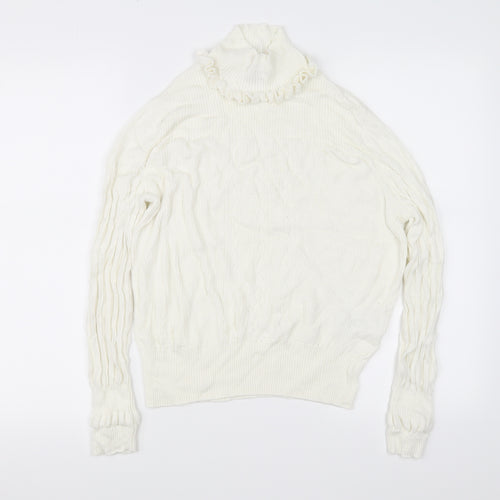 Preworn Womens Ivory   Pullover Jumper Size L