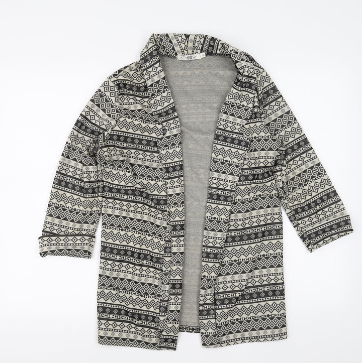 New Look Womens Ivory Cardigan Jumper Size 10