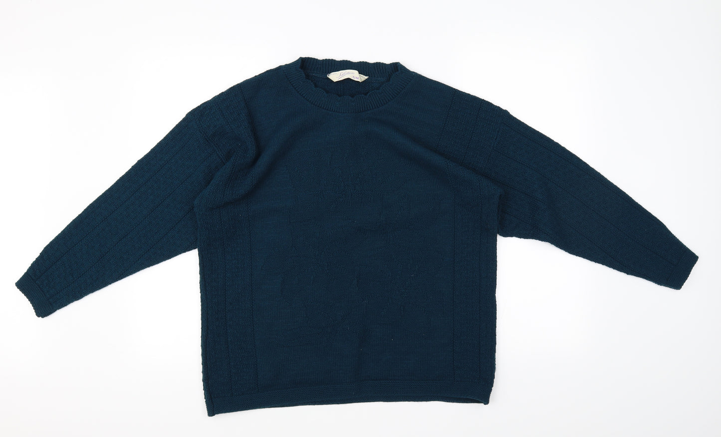 Selective Womens Green   Pullover Jumper Size M