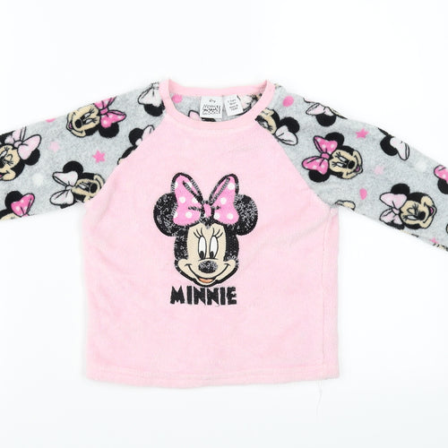 Disney Girls Pink   Top Pyjama Top Size 2-3 Years