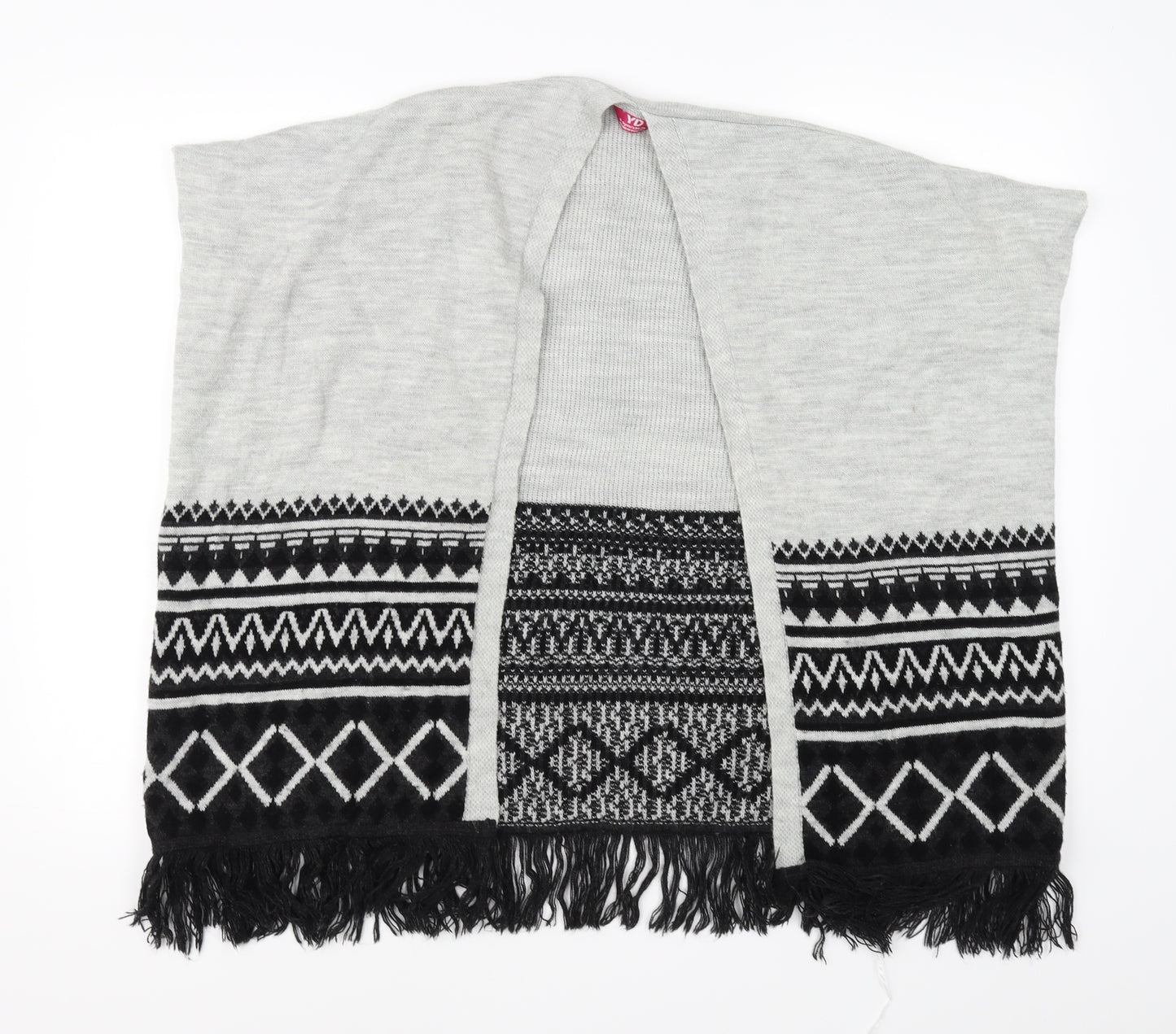 YD Girls Grey   Cardigan Jumper Size 8-9 Years