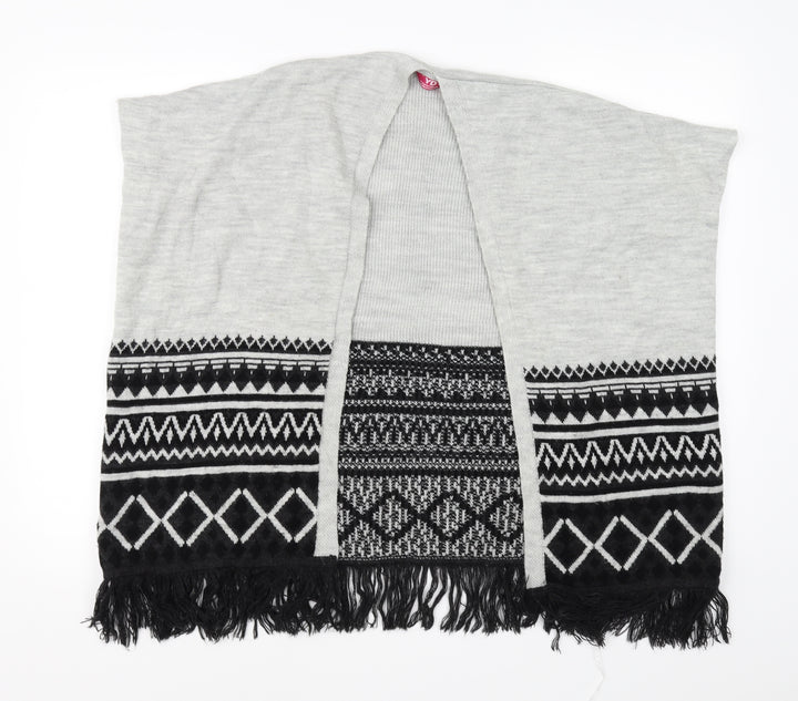 YD Girls Grey   Cardigan Jumper Size 8-9 Years