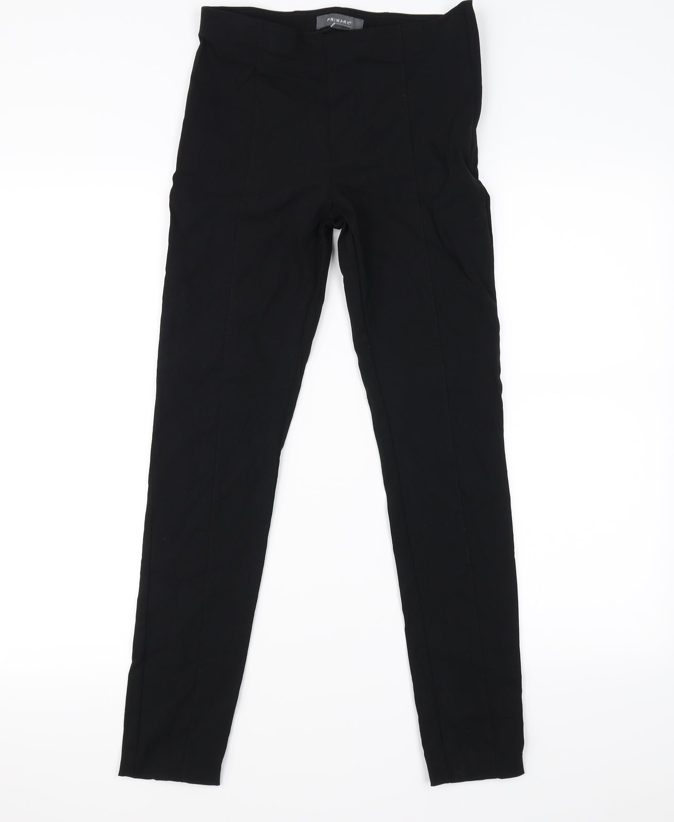 Primark Womens Black   Trousers  Size 8 L26 in