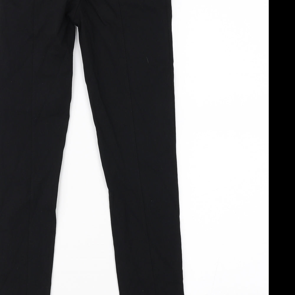 Primark Womens Black   Trousers  Size 8 L26 in
