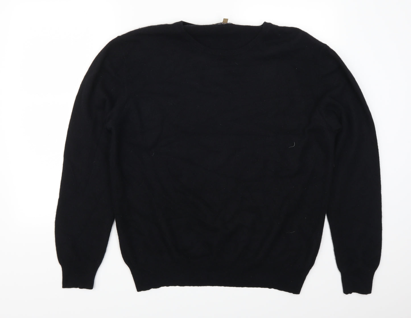 George Mens Black   Pullover Jumper Size L