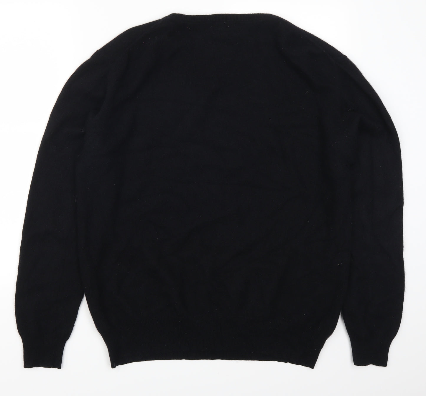George Mens Black   Pullover Jumper Size L