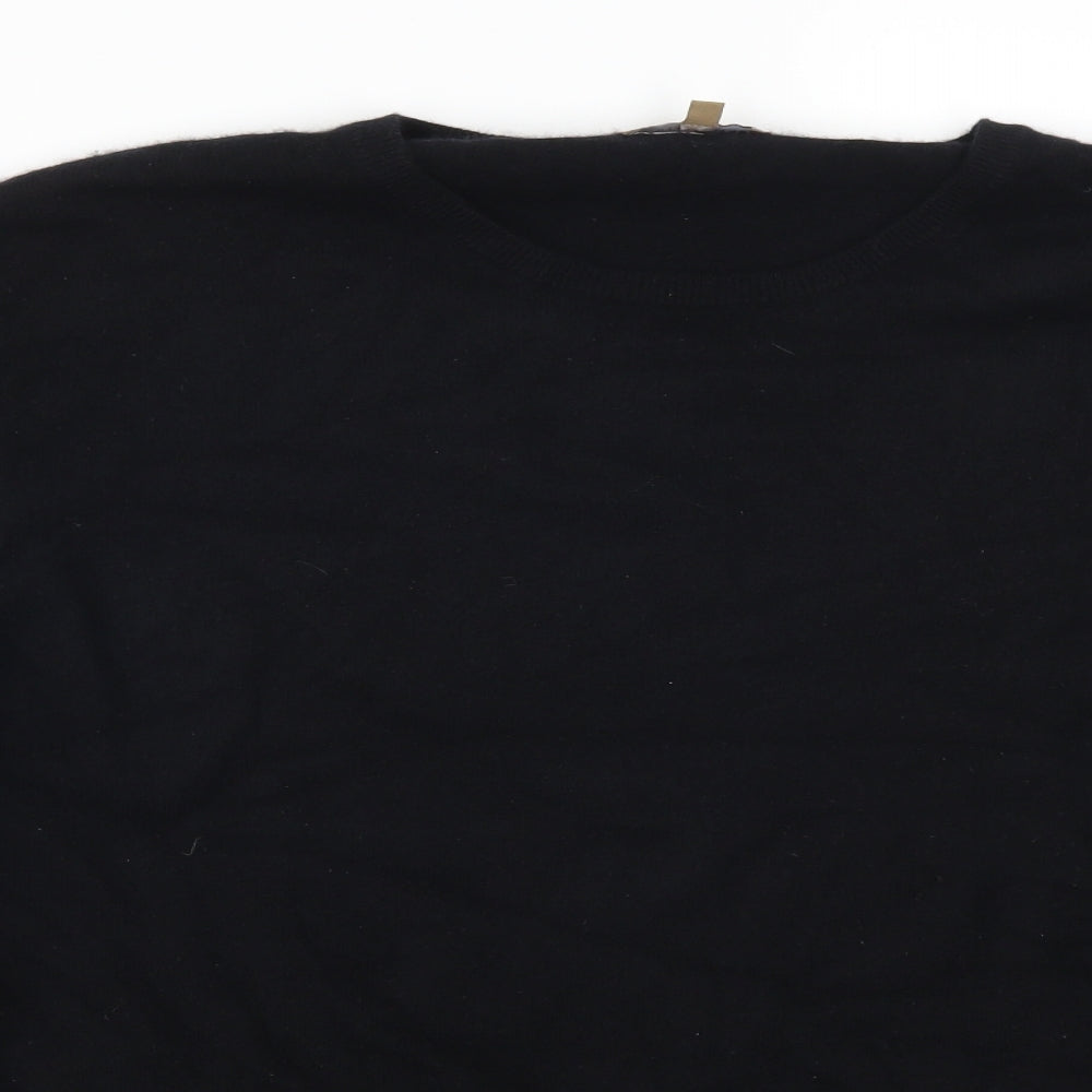 George Mens Black   Pullover Jumper Size L