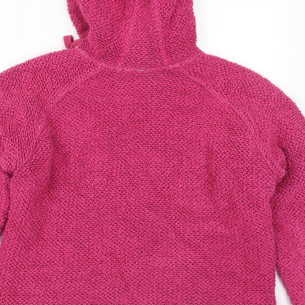 Weird Fish Womens Pink   Full Zip Hoodie Size XL