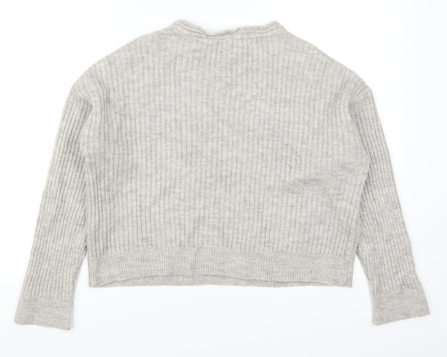 New Look Womens Grey   Pullover Jumper Size S
