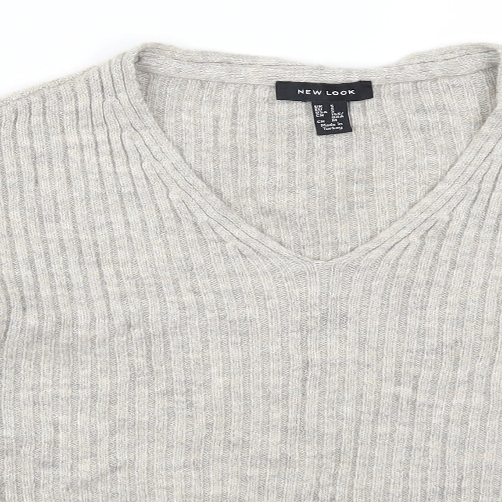New Look Womens Grey   Pullover Jumper Size S
