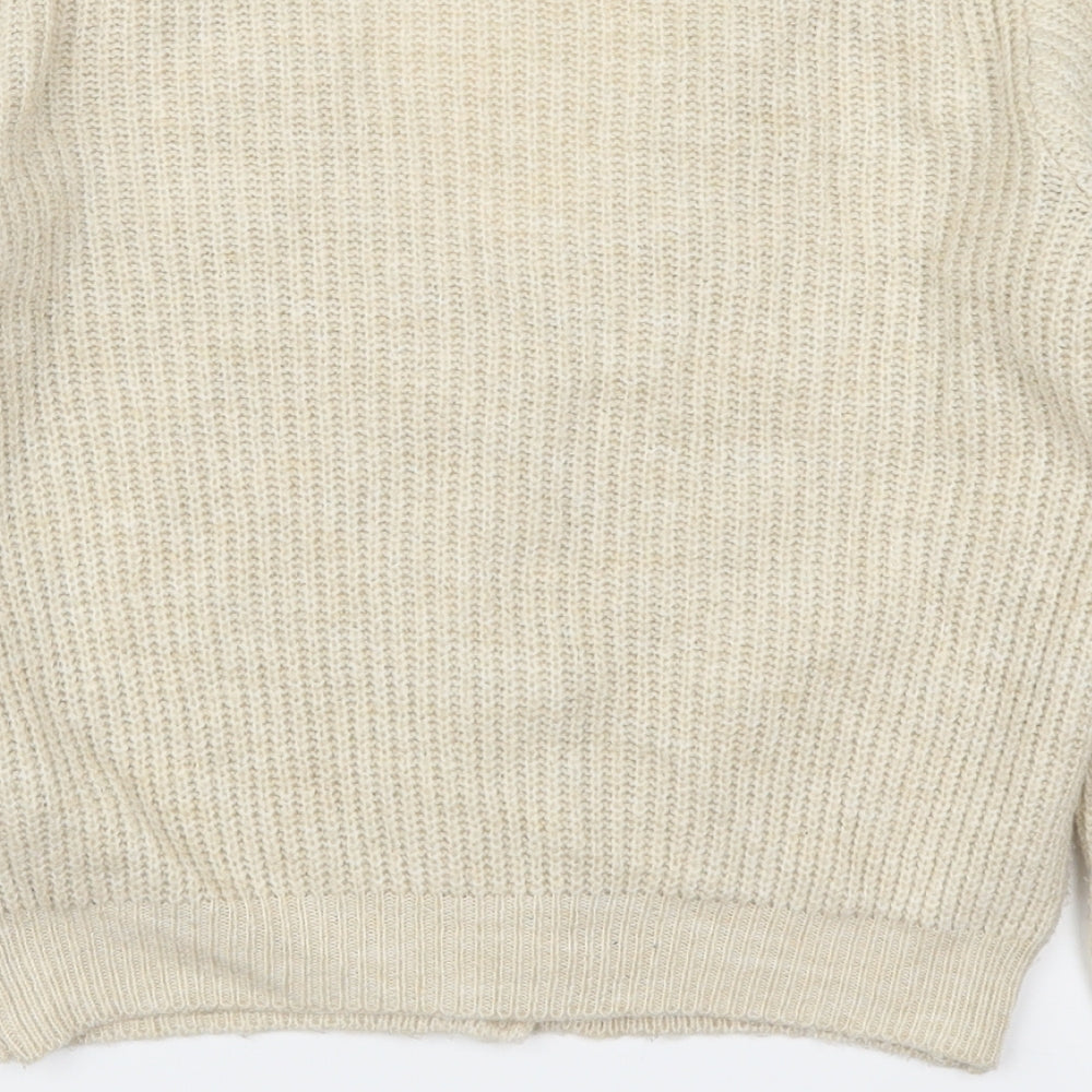Primark Womens Beige   Cardigan Jumper Size 4