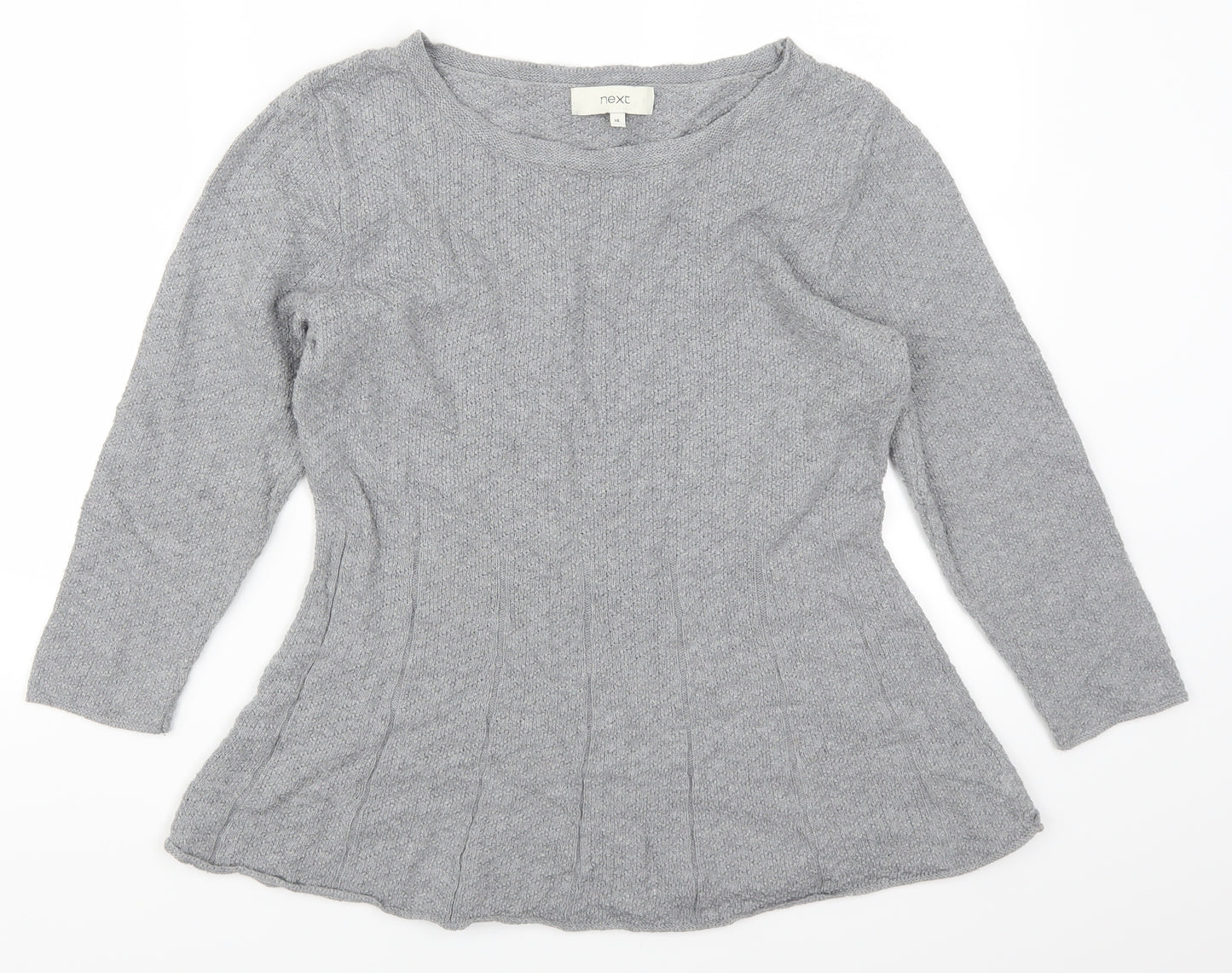 NEXT Womens Grey   Pullover Jumper Size 14