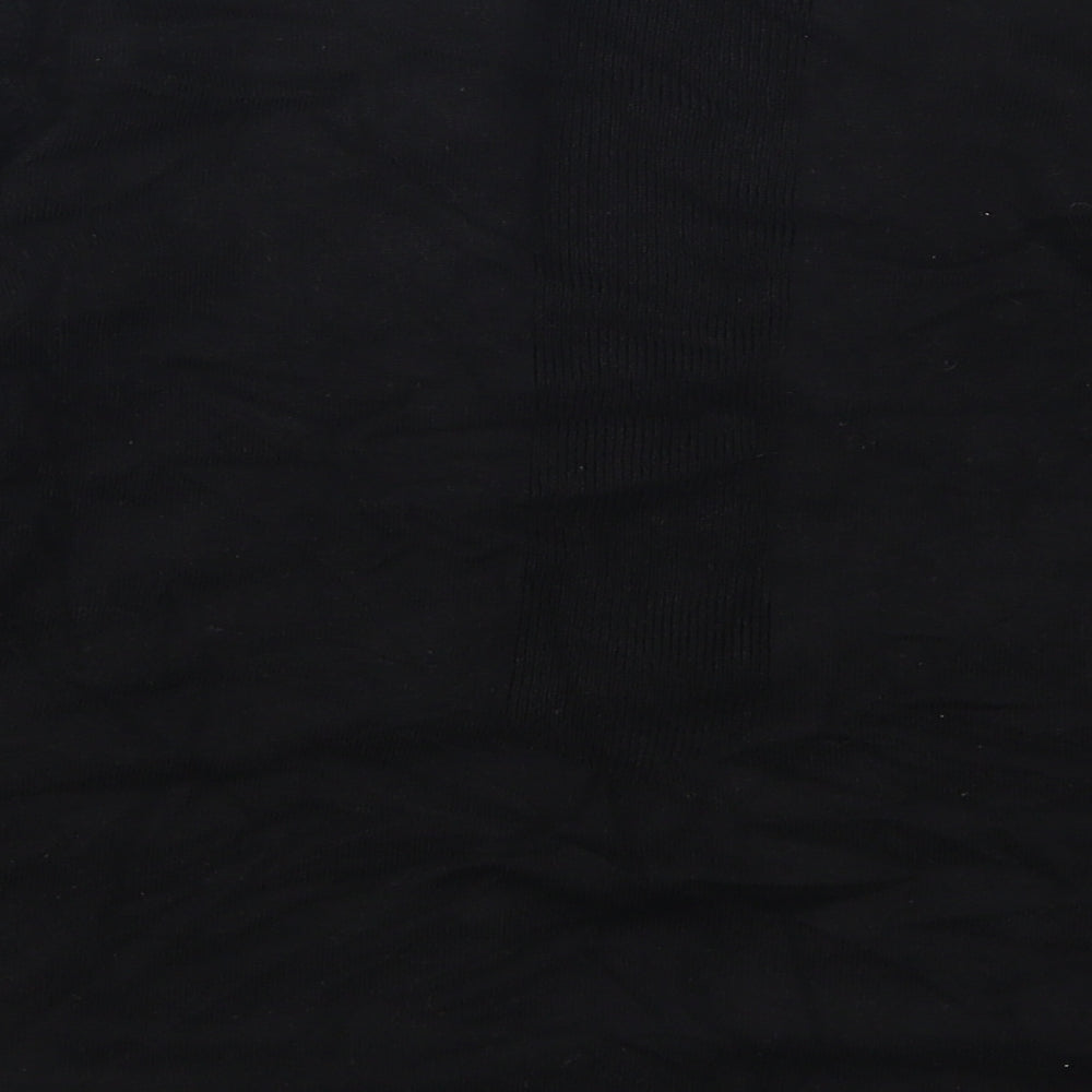 Peyton Primrose Womens Black  Rayon Cardigan Jumper Size S