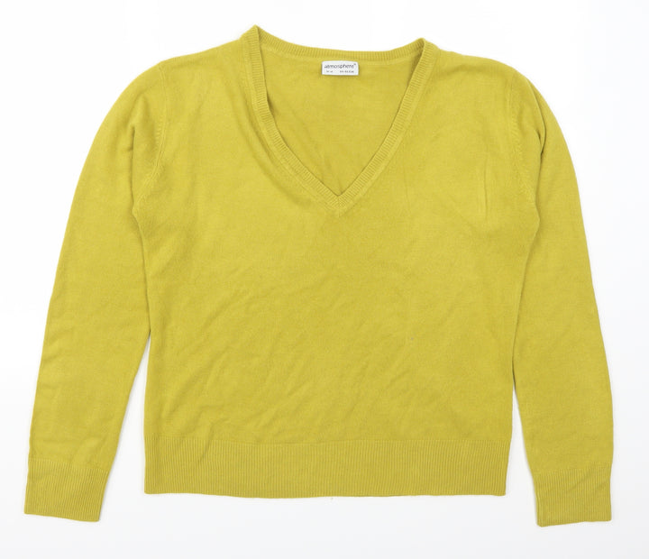 Atmosphere Womens Green   Pullover Jumper Size 16