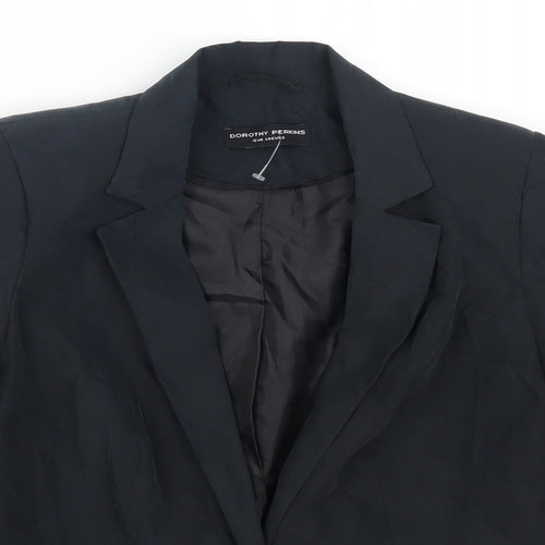 Dorothy Perkins Womens Grey   Jacket Blazer Size 12