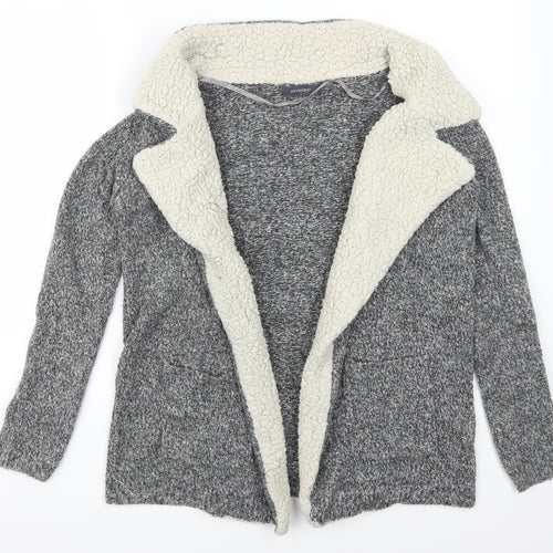 Primark Womens Grey   Cardigan Jumper Size 6