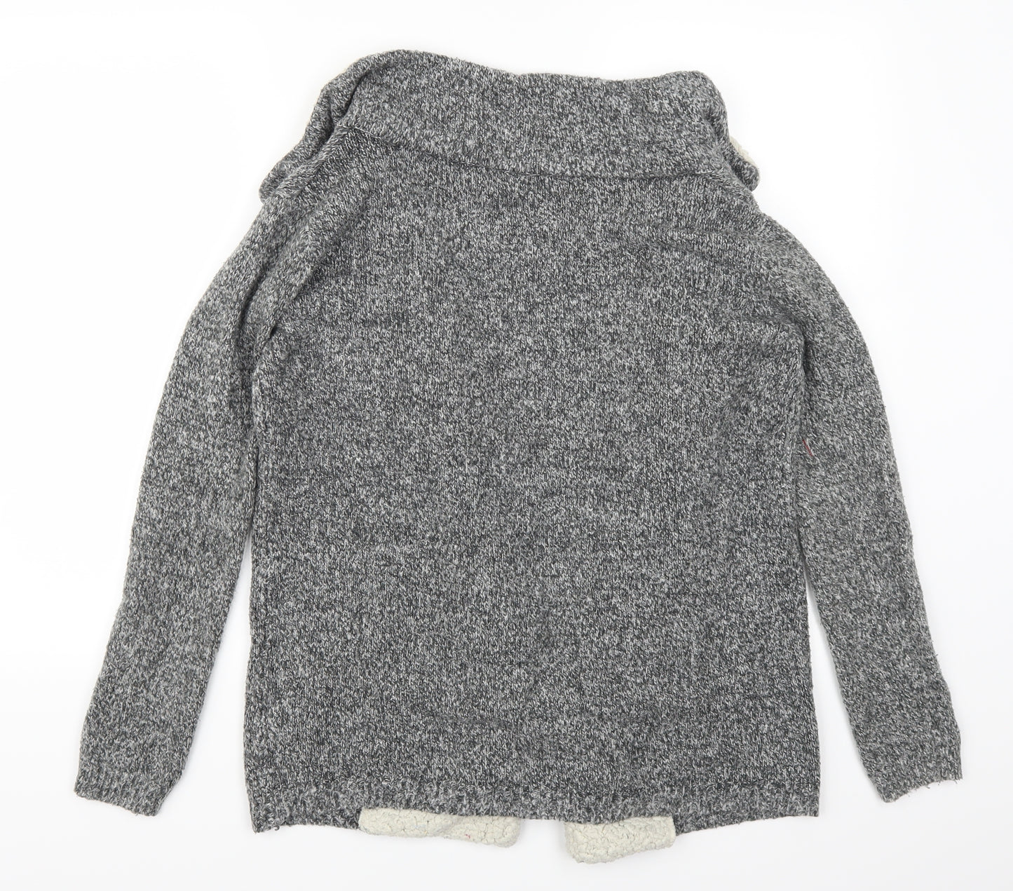 Primark Womens Grey   Cardigan Jumper Size 6