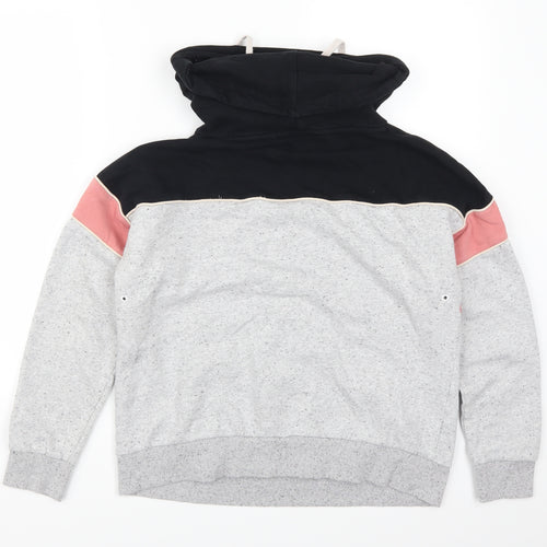 F&F Womens Pink Striped  Pullover Sweatshirt Size S