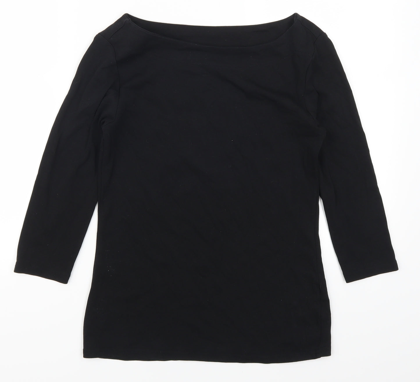 Nutmeg Womens Black   Basic T-Shirt Size 10