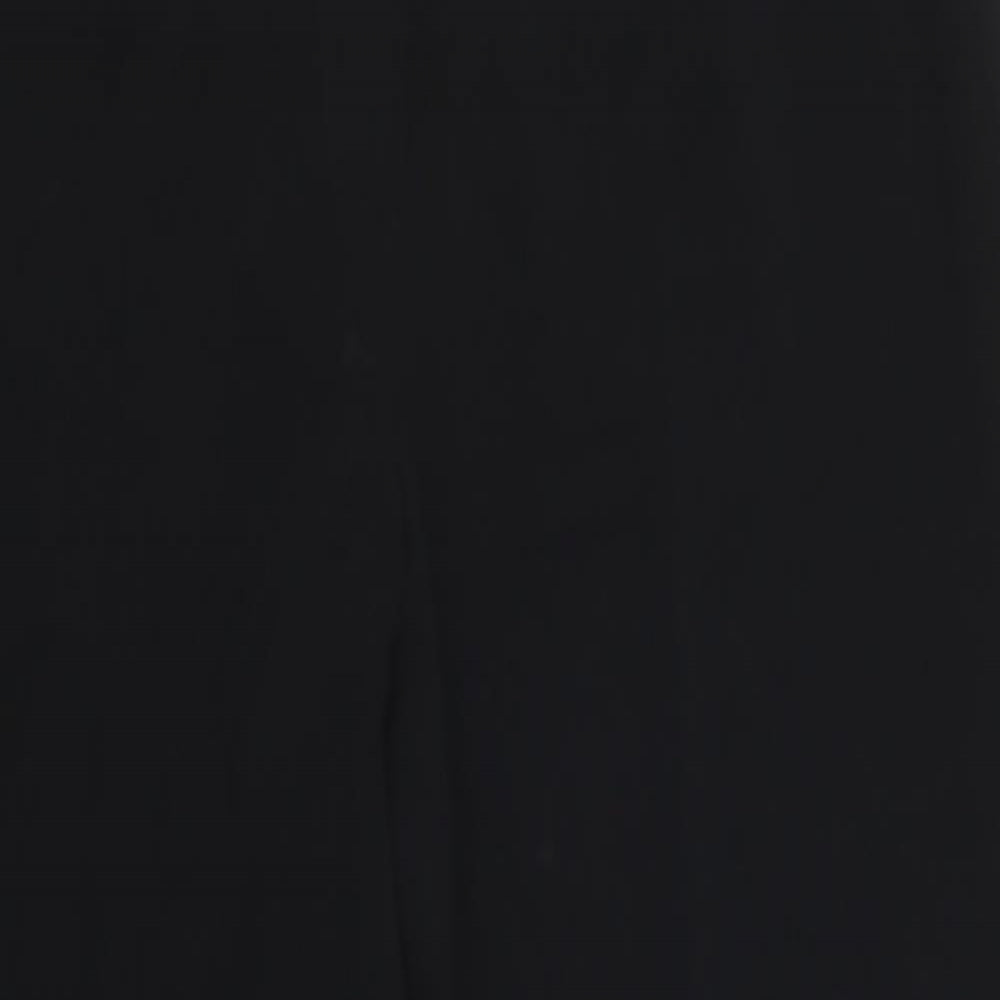 Warehouse Womens Black   Trousers  Size 16 L27 in