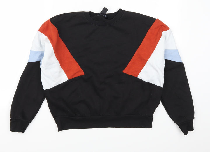 New Look Girls Multicoloured Colourblock Pullover Sweatshirt Size 14-15 Years