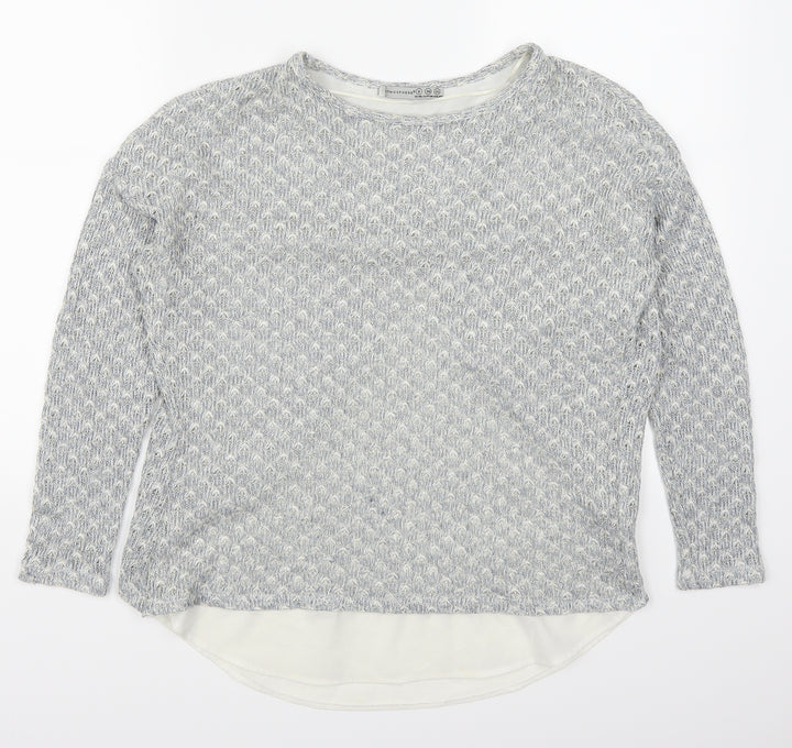 Atmosphere Womens Grey   Pullover Jumper Size 8