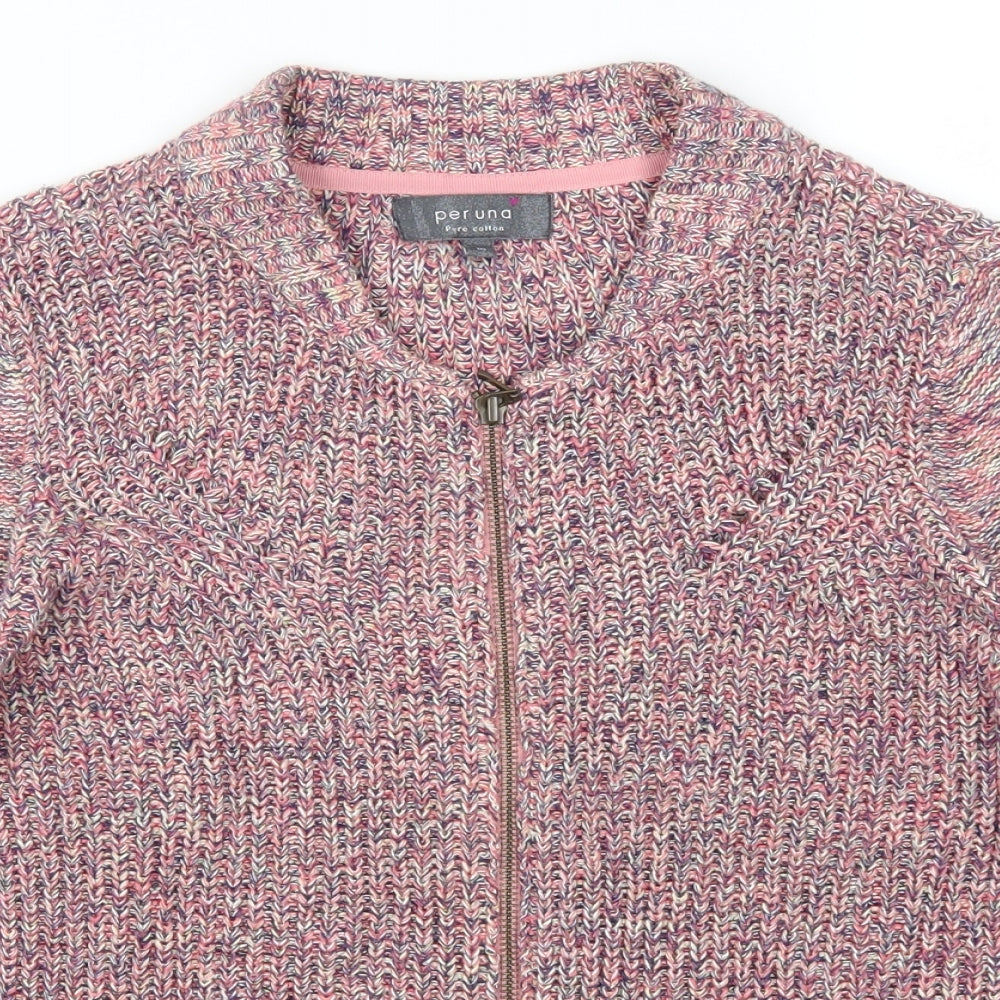 Per Una Womens Pink   Cardigan Jumper Size 10