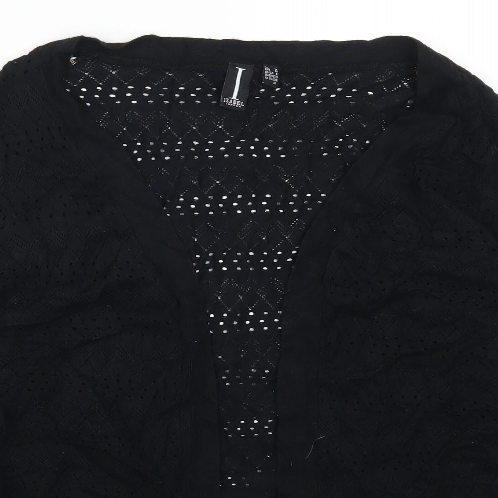 Izabel Womens Black   Cardigan Jumper Size 10