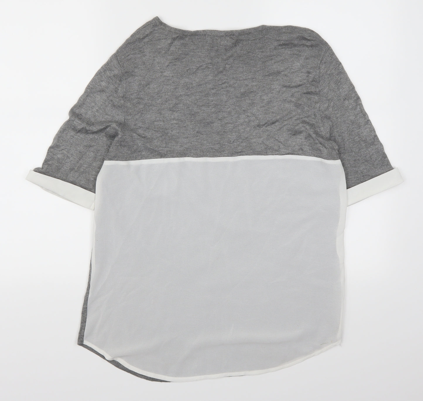 Atmosphere Womens Grey   Basic T-Shirt Size 12