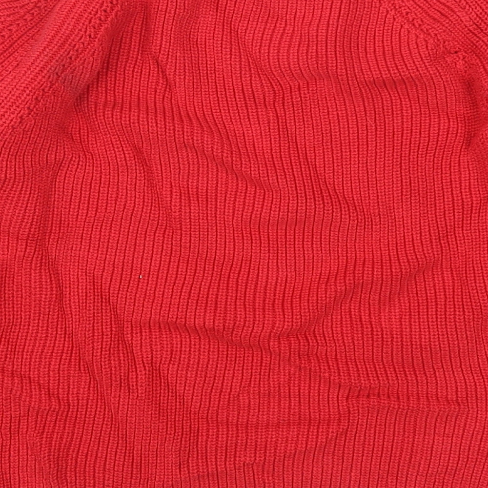 Marks and Spencer Womens Red   Pullover Jumper Size 12