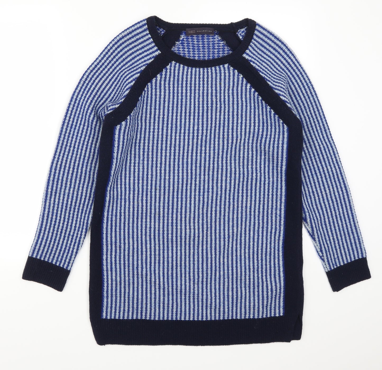 Marks and Spencer Womens Blue   Pullover Jumper Size 10