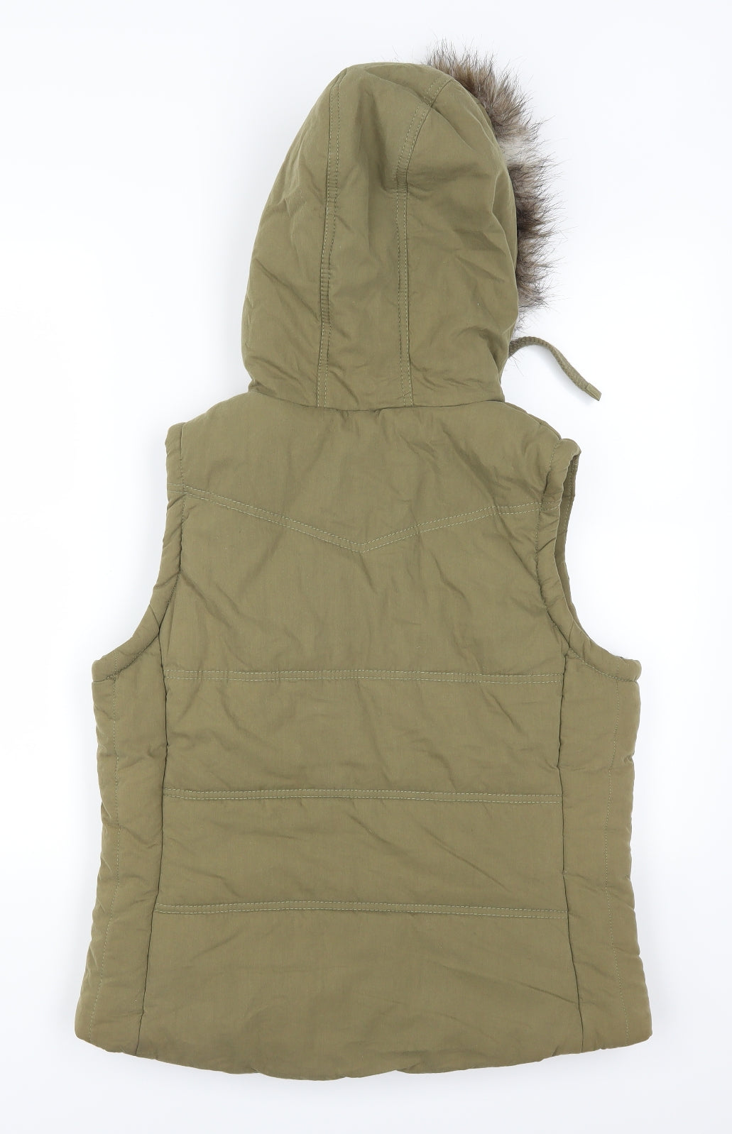 Marks and Spencer Womens Green   Gilet Coat Size 14