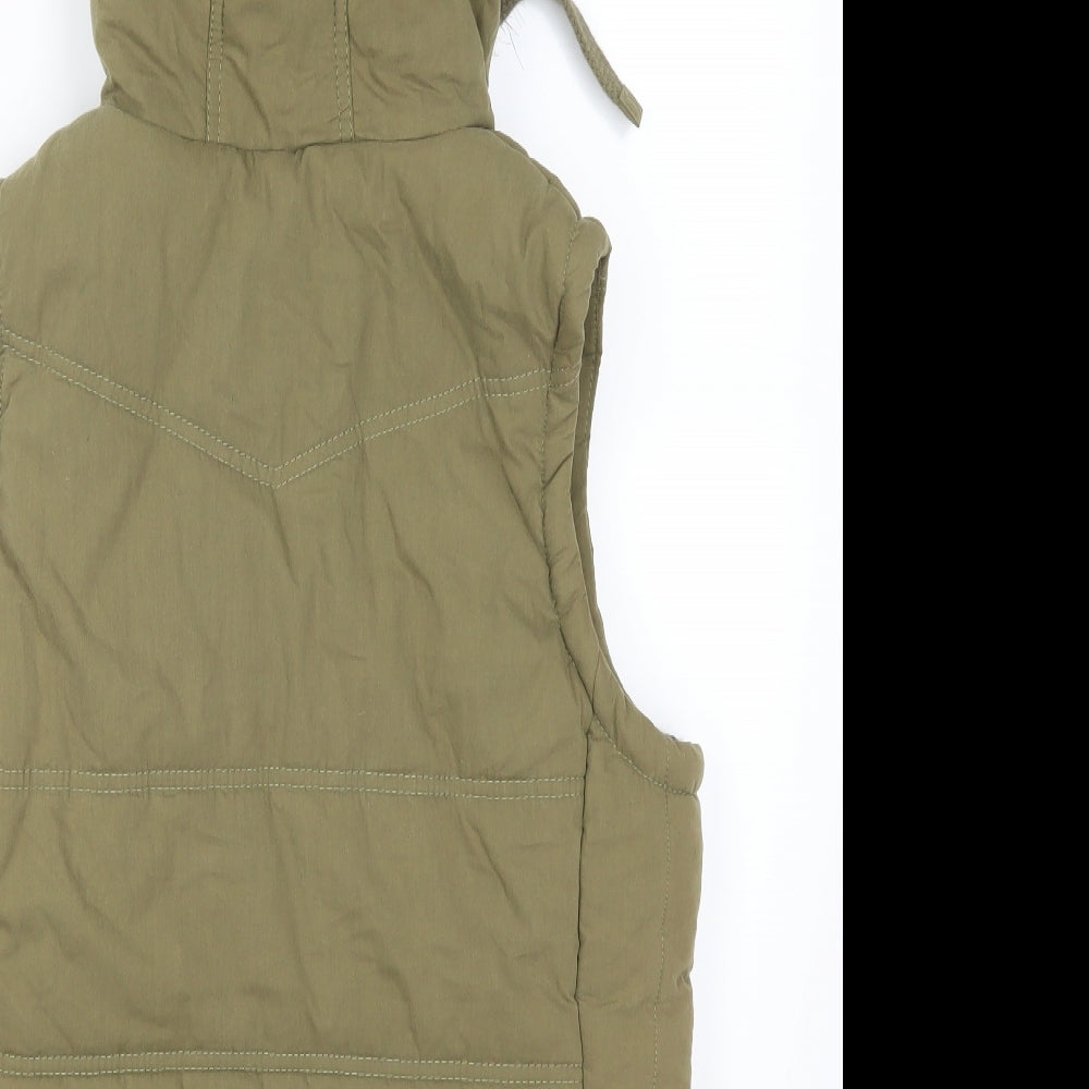 Marks and Spencer Womens Green   Gilet Coat Size 14